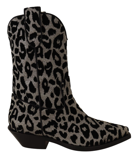 Leopard Print Cowboy Boots