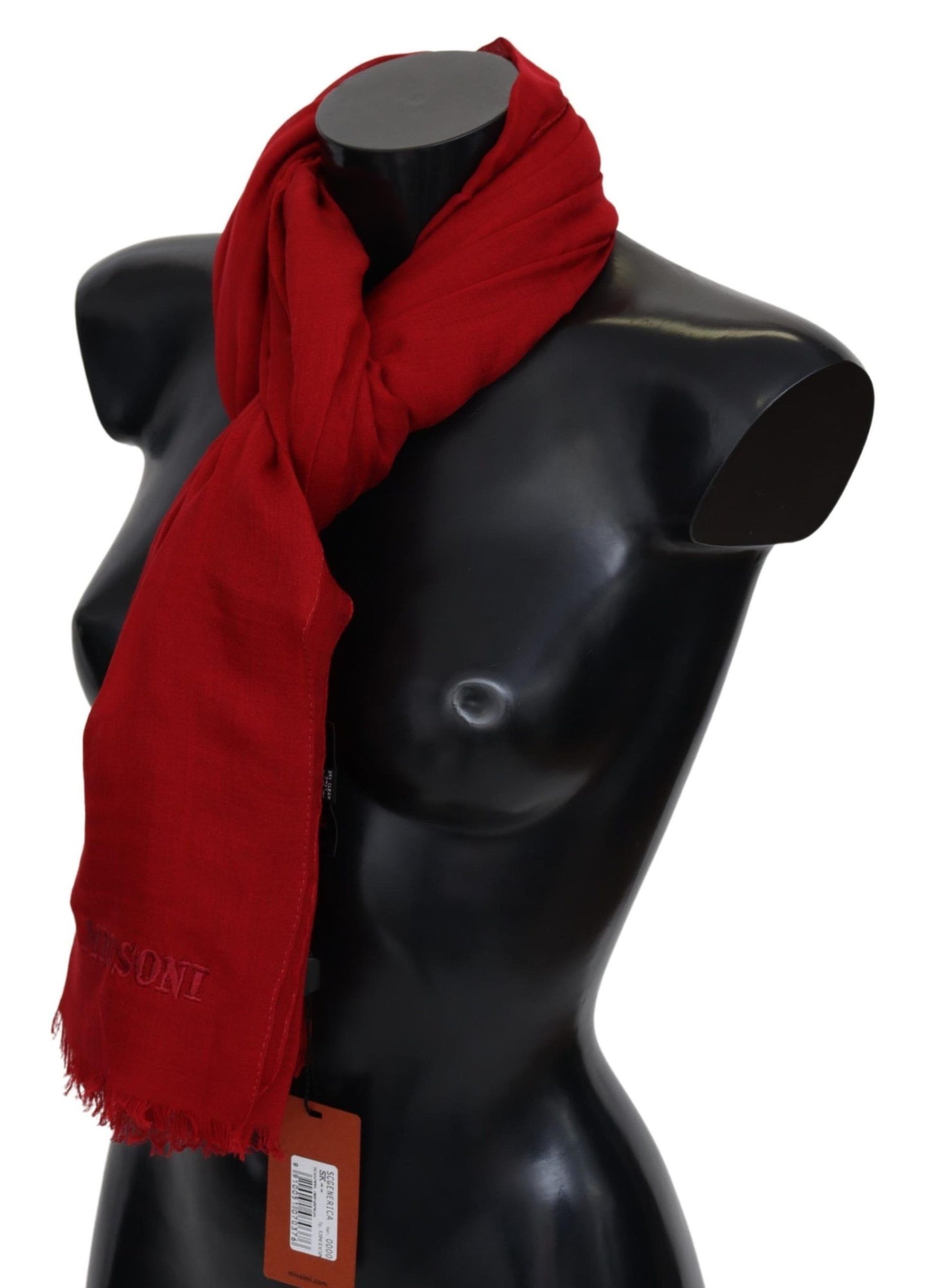  - Luxurious Cashmere Patterned Scarf