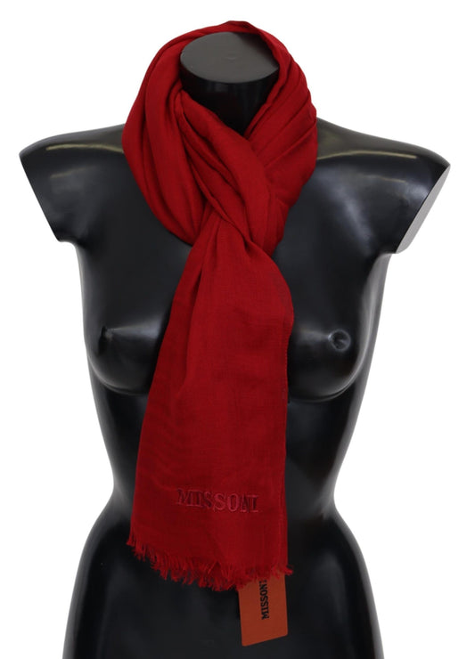  - Luxurious Cashmere Patterned Scarf