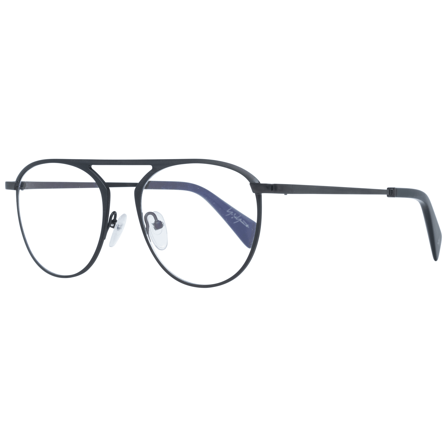 Yohji Yamamoto Men's Optical Frames – Black Round Design
