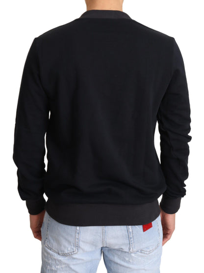  - Regal Crown Motive Crewneck Sweater