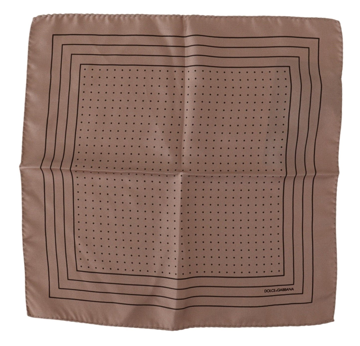  - Elegant Silk Dot Pocket Square