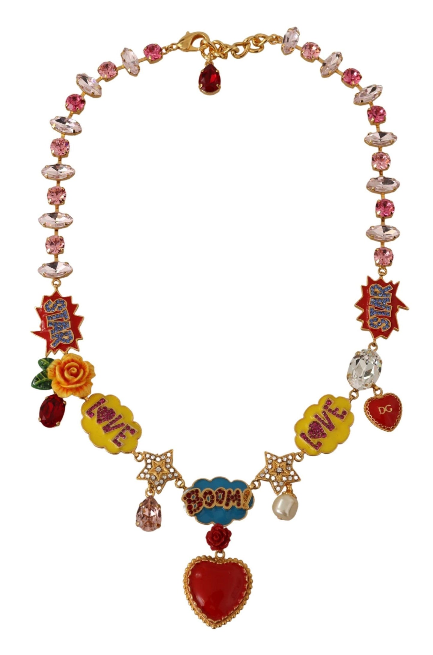  - Chic Fumetti Cartoons Statement Necklace