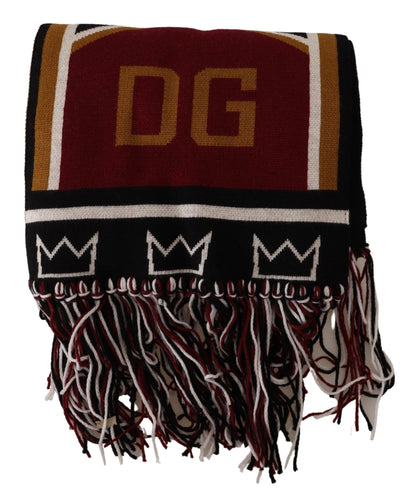  - Elegant DG King Wool & Cashmere Scarf