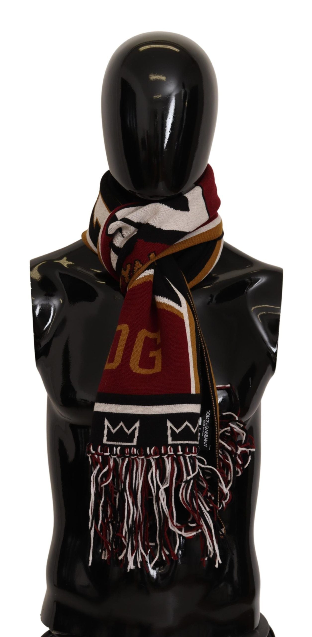  - Elegant DG King Wool & Cashmere Scarf