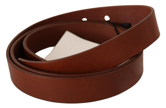  - Elegant Brown Leather Fashion Belt