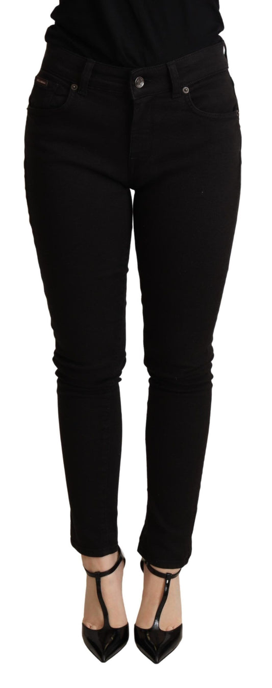  - Elegant Slim Black Skinny Jeans