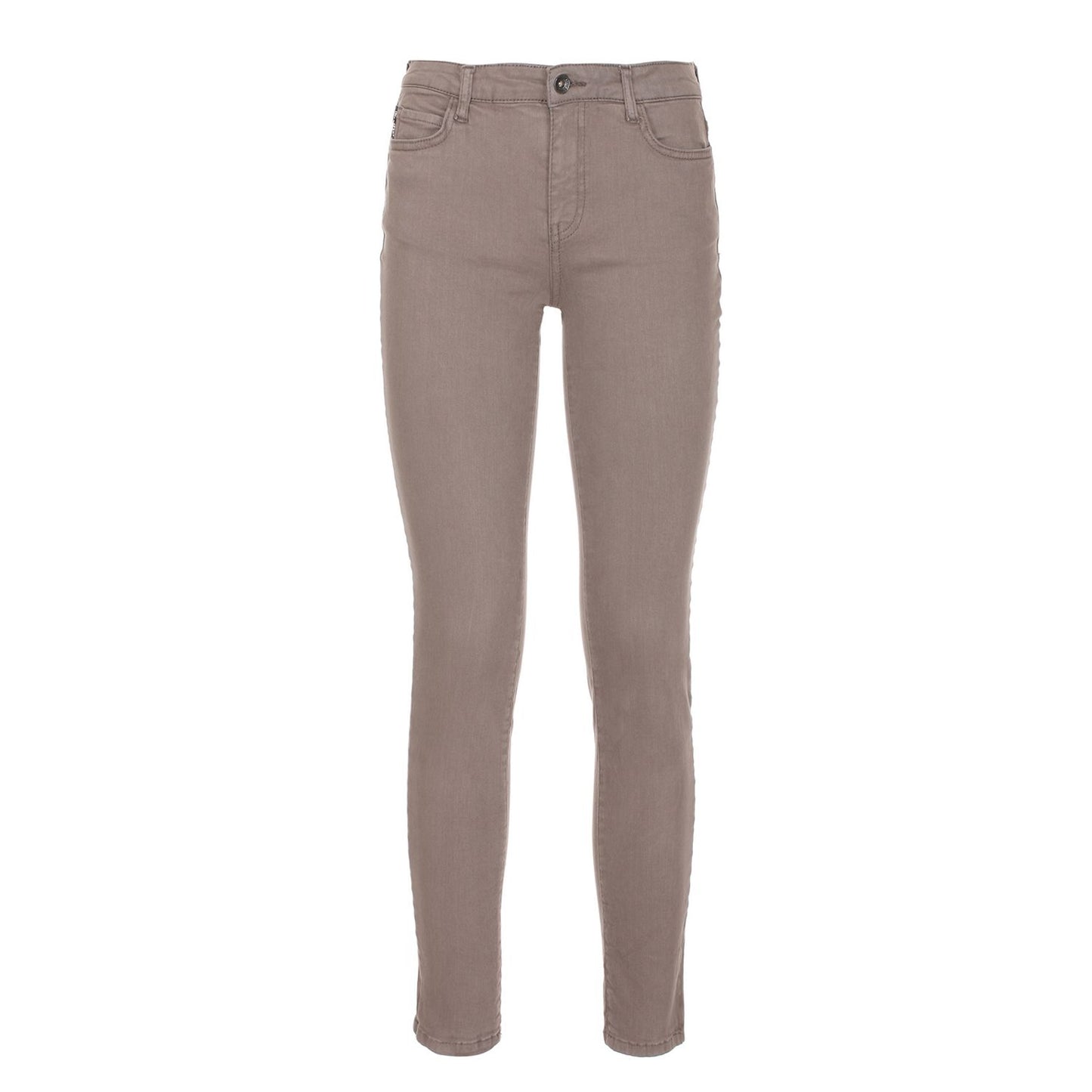  - Impeccable Gray Cotton Stretch Pants