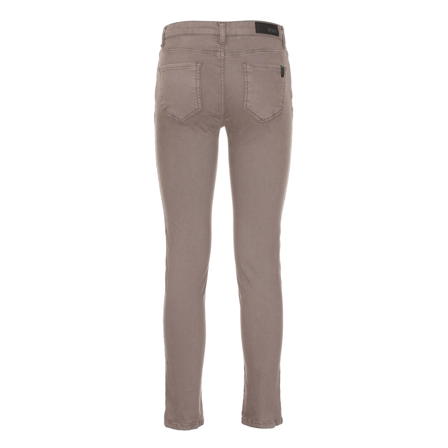  - Impeccable Gray Cotton Stretch Pants