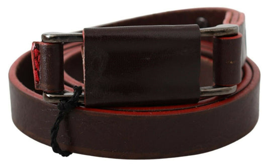  - Elegant Brown Leather Fashion Belt