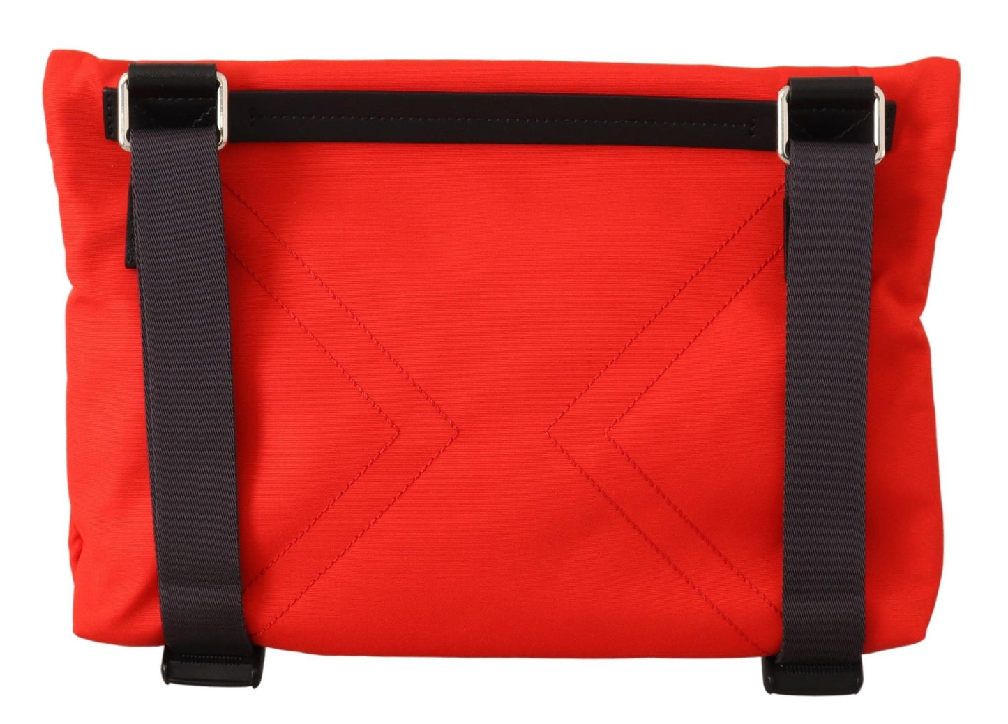  - Chic Red and Black Downtown Crossbody Bag