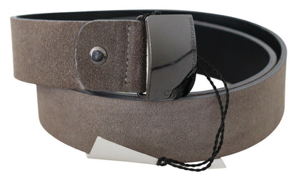  - Classic Brown Leather Adjustable Belt