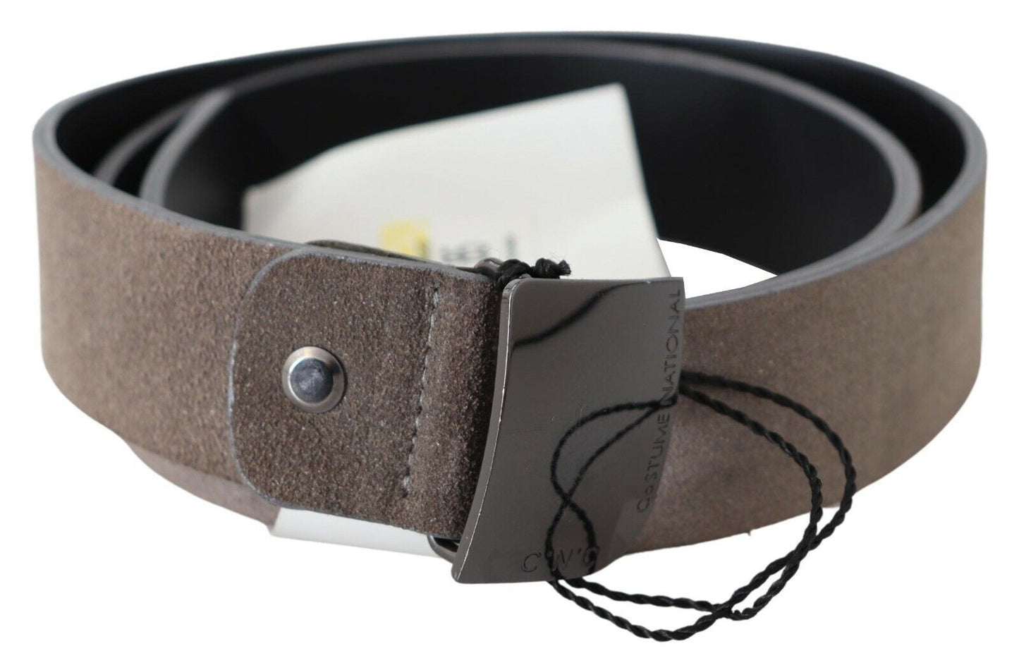  - Classic Brown Leather Adjustable Belt