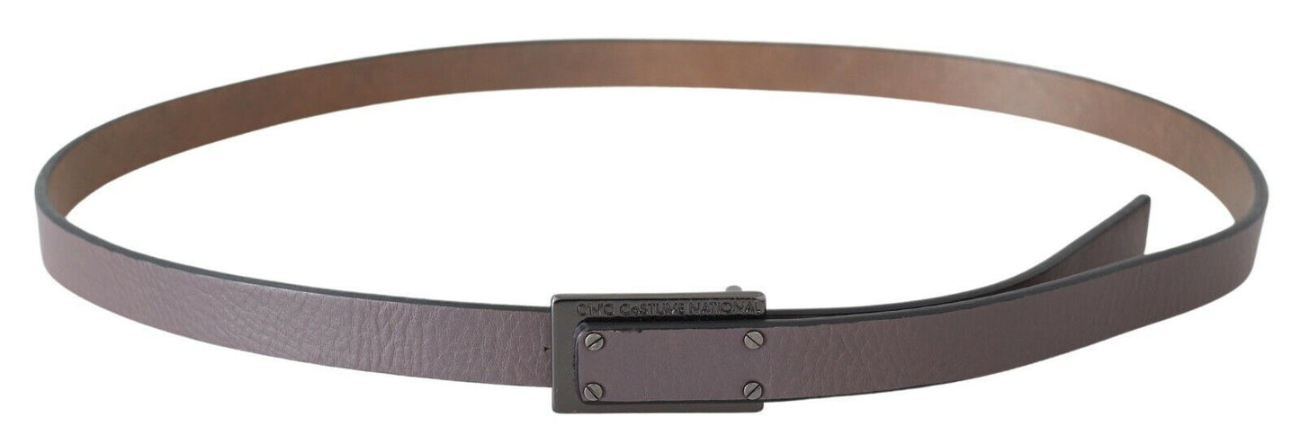 Elegant Brown Leather Fashion Belt - The Luxe Alliance