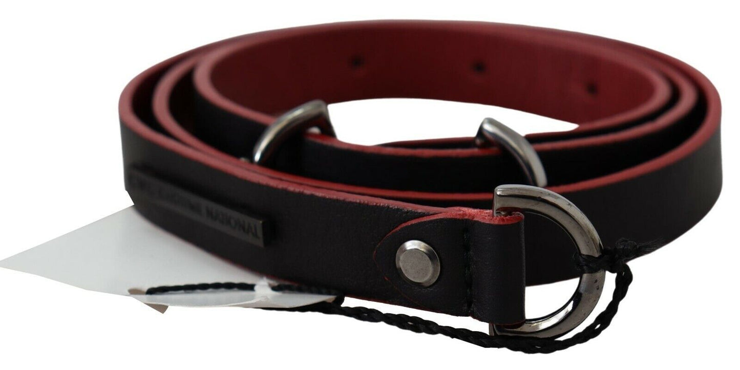  - Elegant Dual-Tone Leather Belt