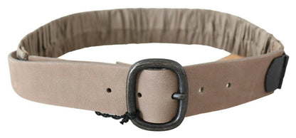  - Elegant Brown Leather Fashion Belt