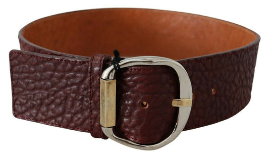  - Elegant Brown Leather Fashion Belt