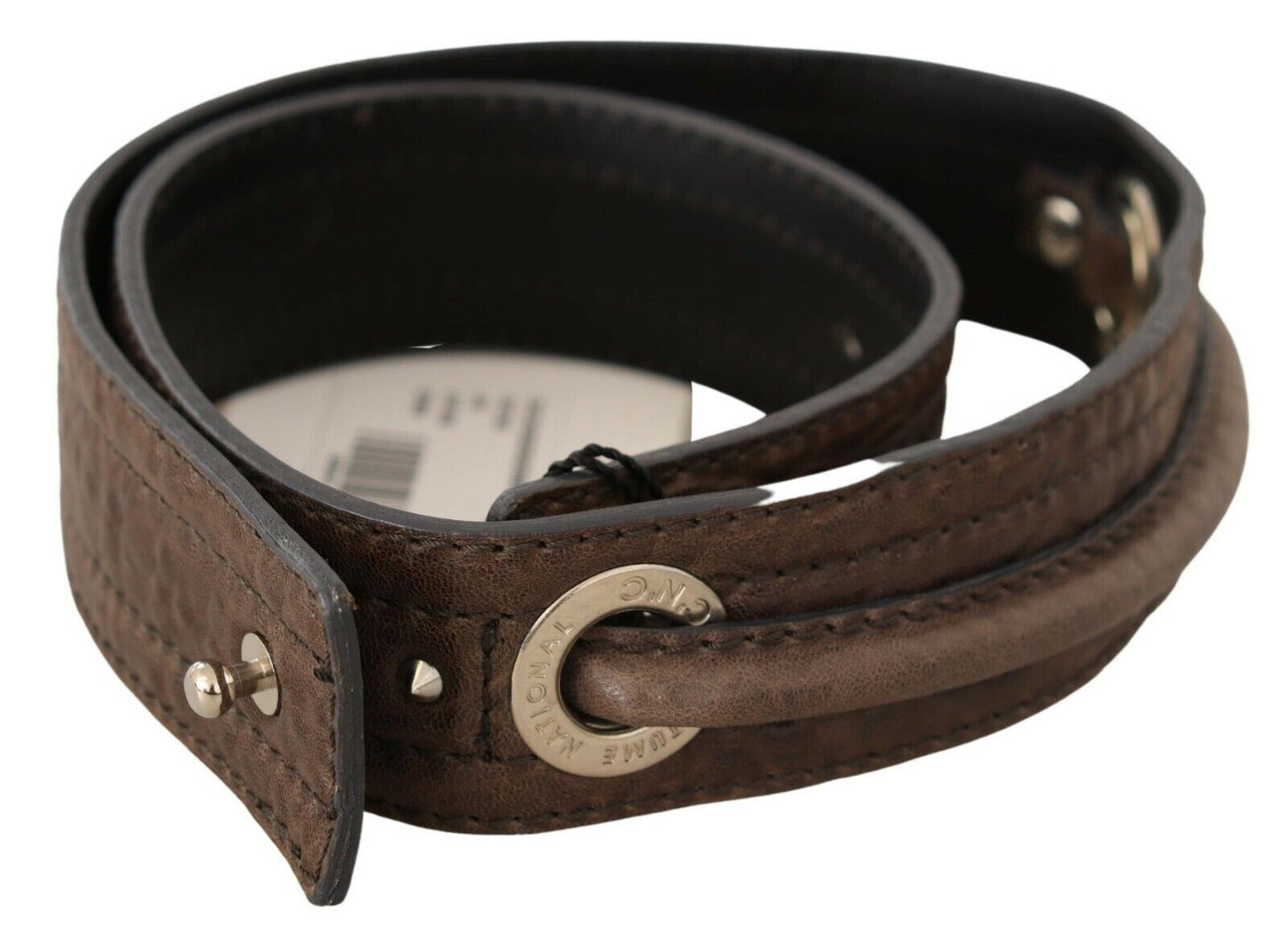  - Elegant Brown Leather Fashion Belt