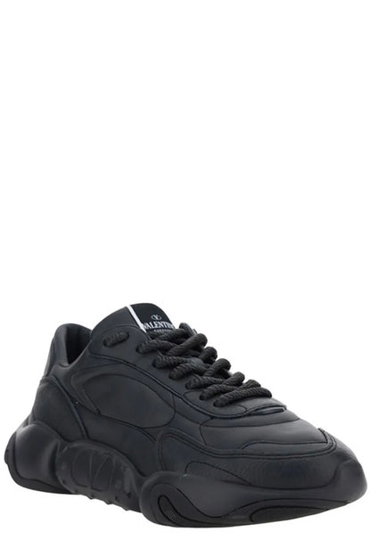  - Elevated Elegance Low-Top Leather Sneakers