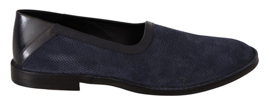  - Elegant Perforated Leather Loafers