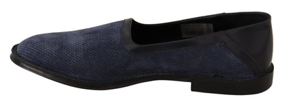  - Elegant Perforated Leather Loafers