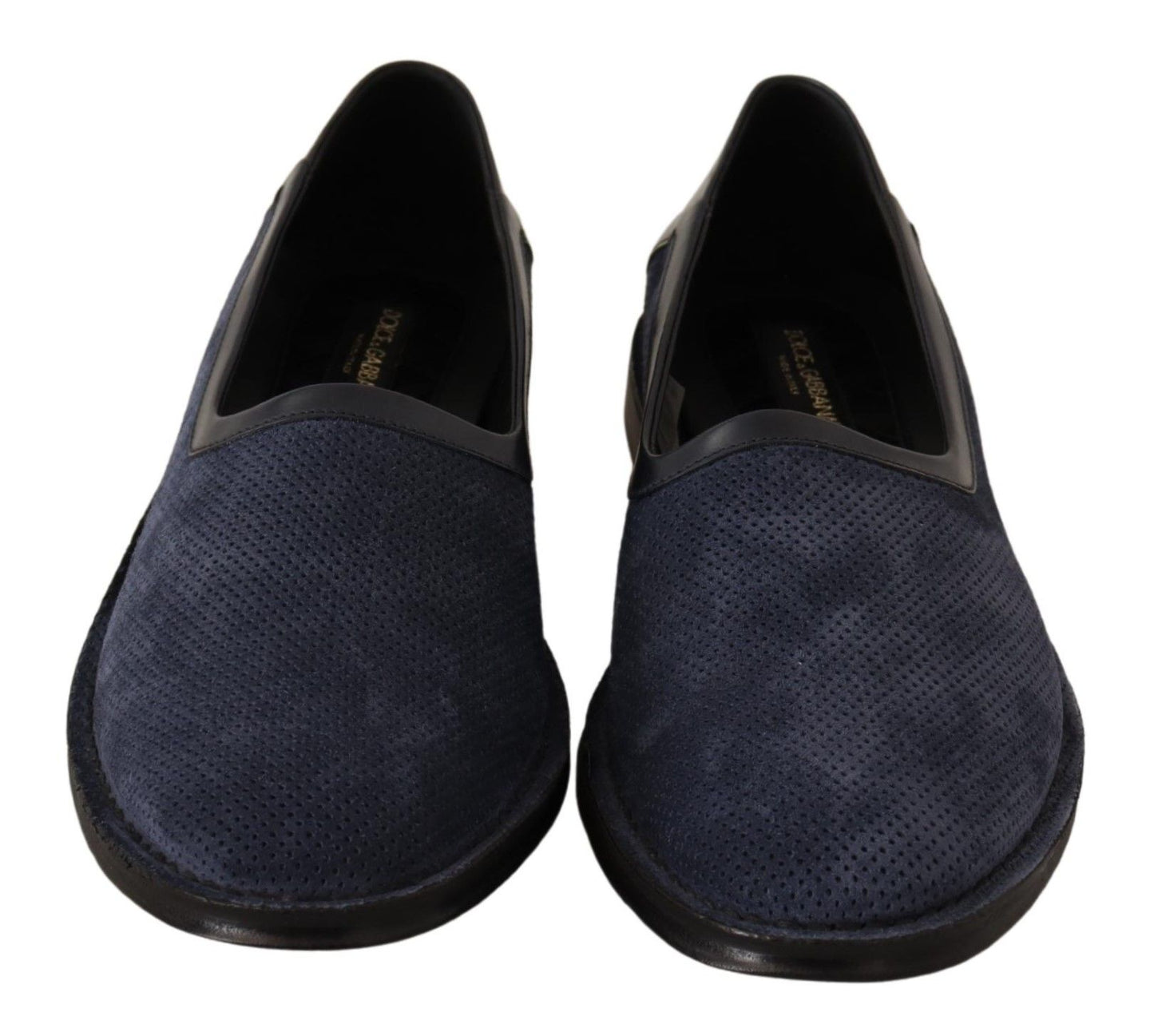  - Elegant Perforated Leather Loafers