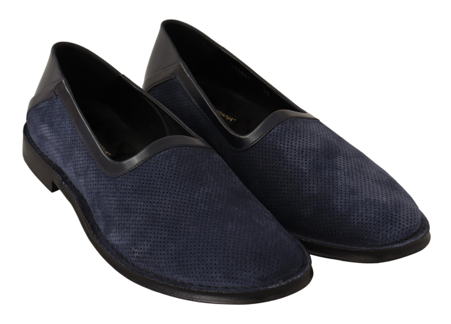  - Elegant Perforated Leather Loafers