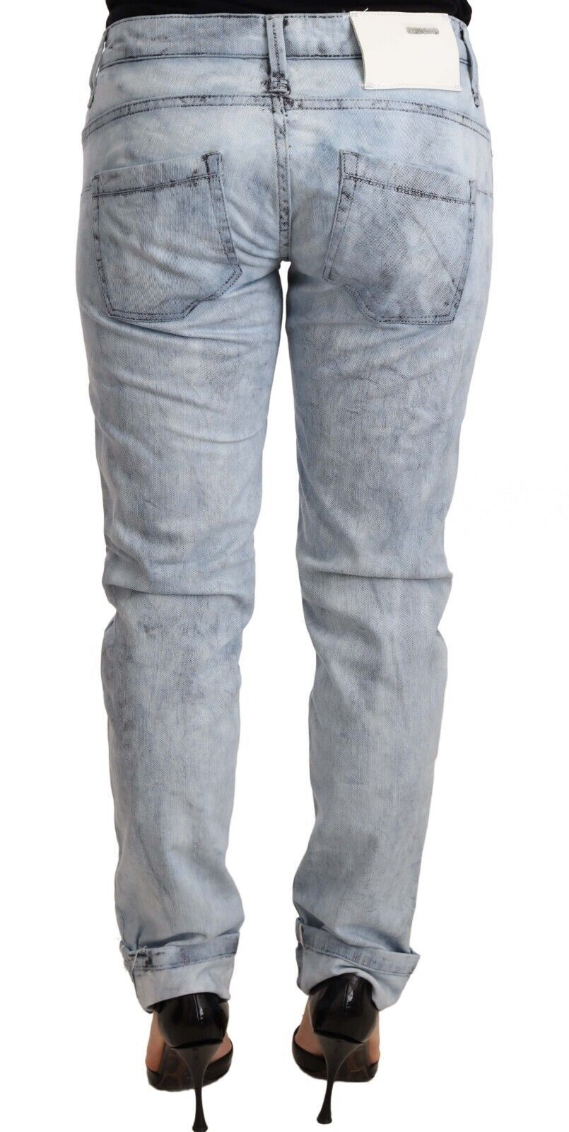  - Chic Light Blue Push Up Denim Jeans