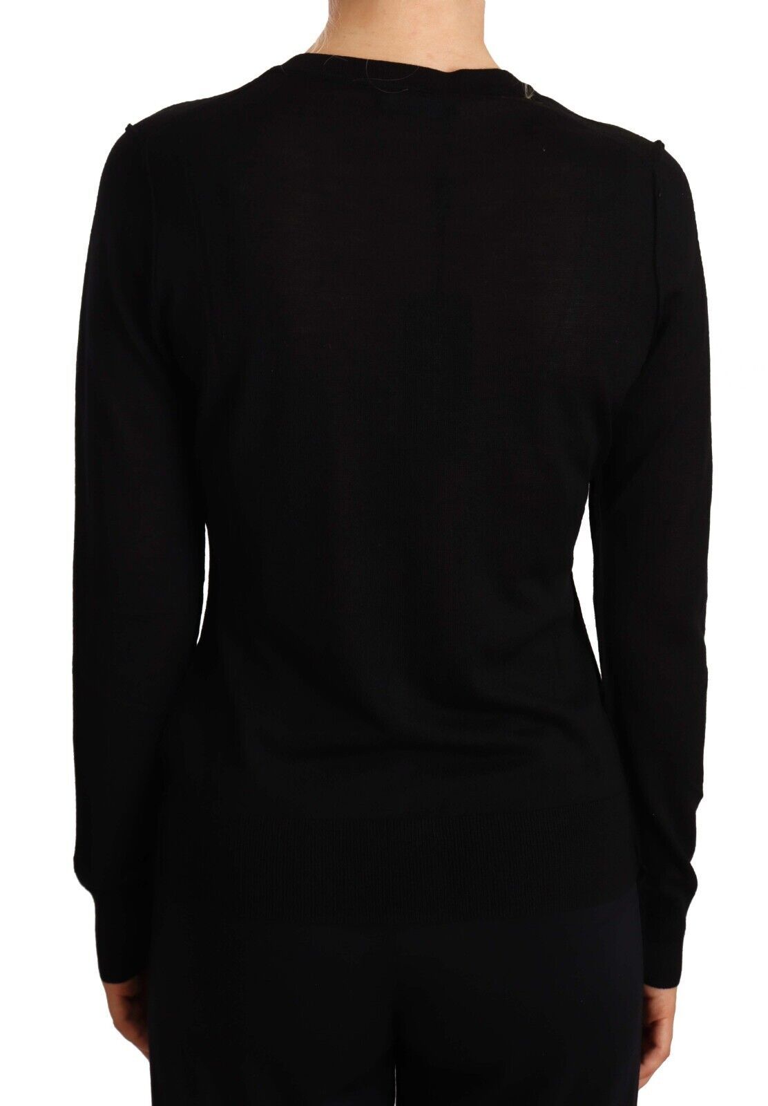  - Elegant Crewneck Virgin Wool Sweater