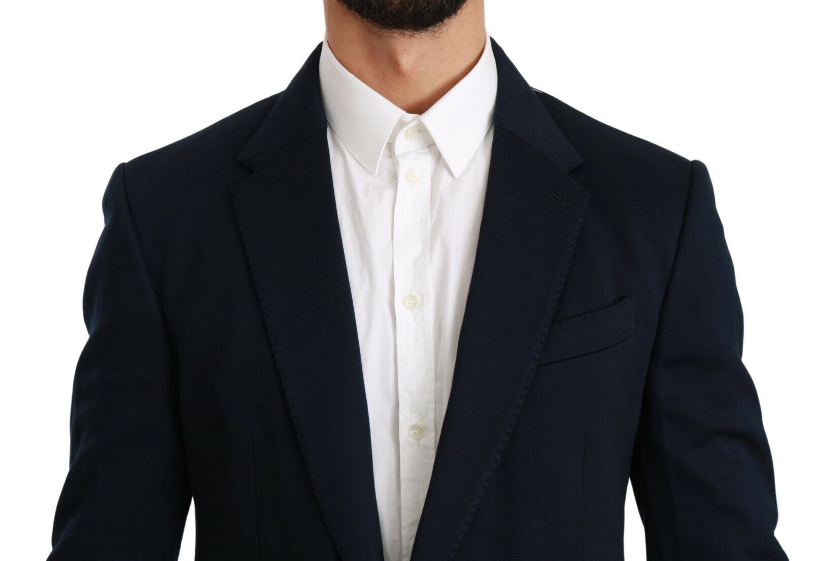 Slim Fit Dark Blue Men's Blazer