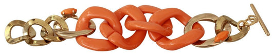  - Ermanno Scervino Orange Statement Bracelet