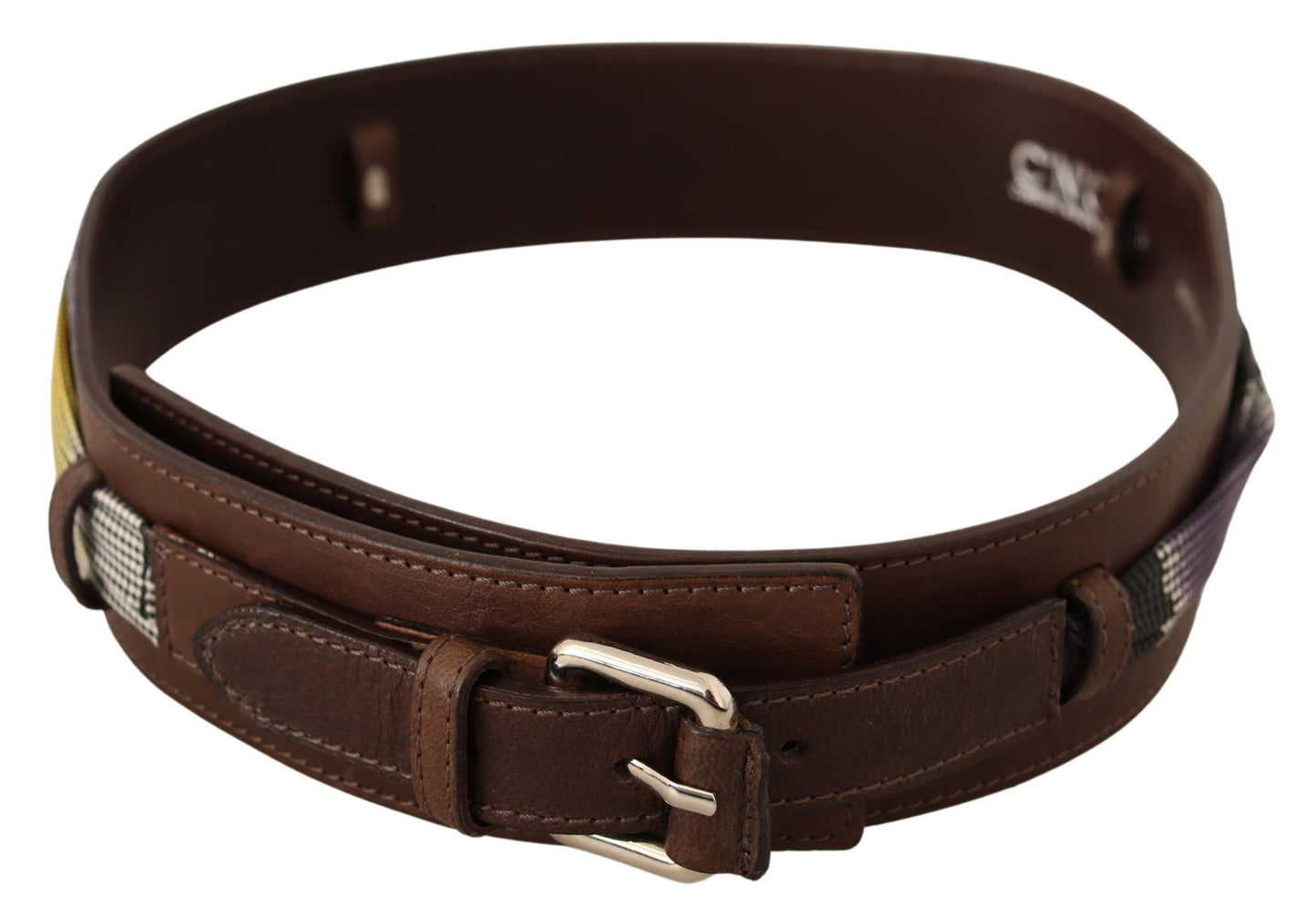  - Elegant Brown Leather Fashion Belt