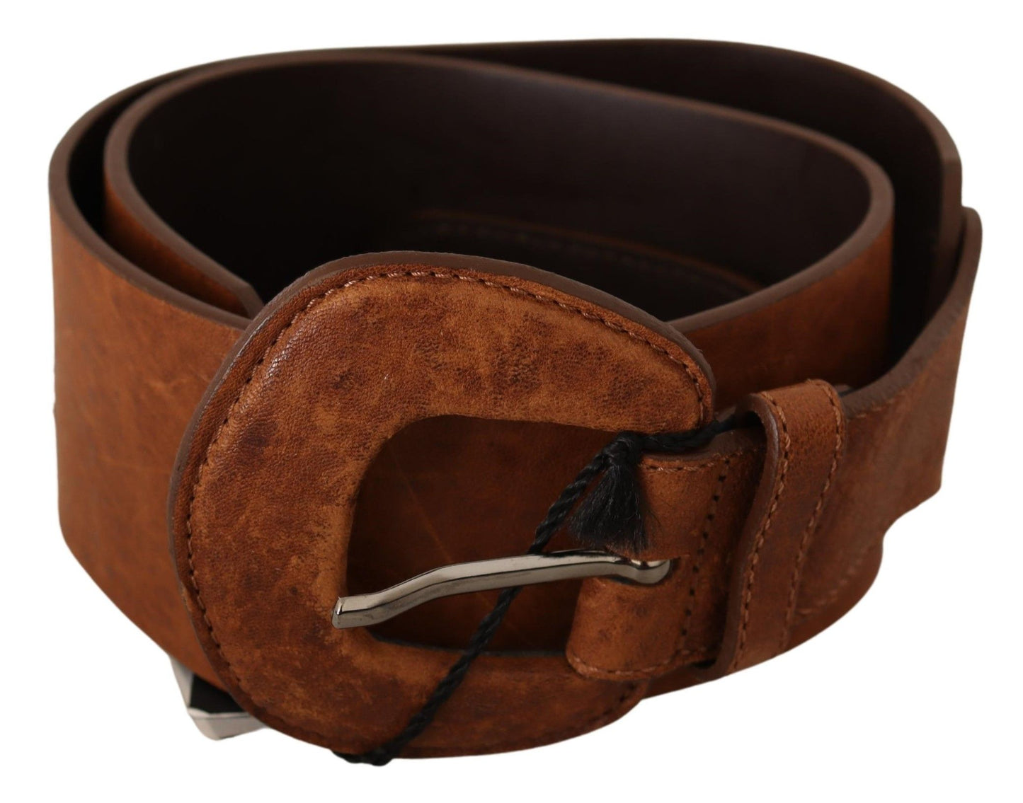  - Elegant Brown Leather Fashion Belt