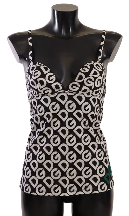  - Chic Logo Print Camisole Tank Top