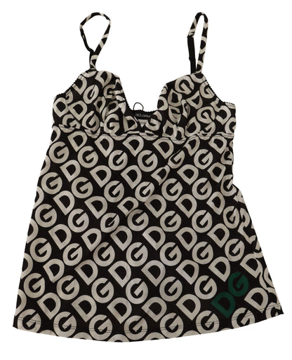  - Chic Logo Print Camisole Tank Top