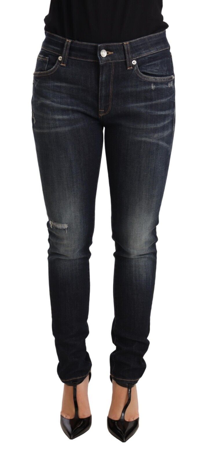  - Chic Blue Slim Skinny Jeans