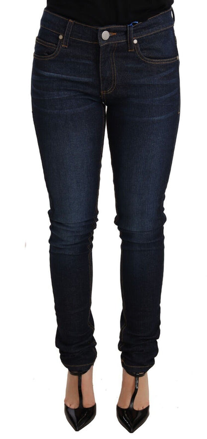  - Elegant Low Waist Skinny Designer Jeans