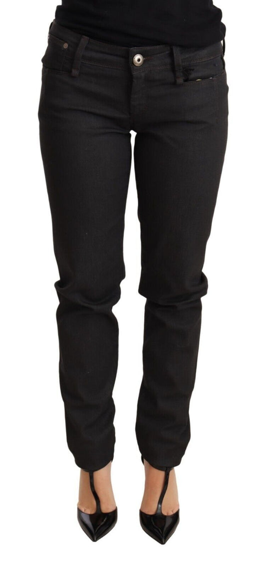  - Chic Black Low Waist Skinny Jeans
