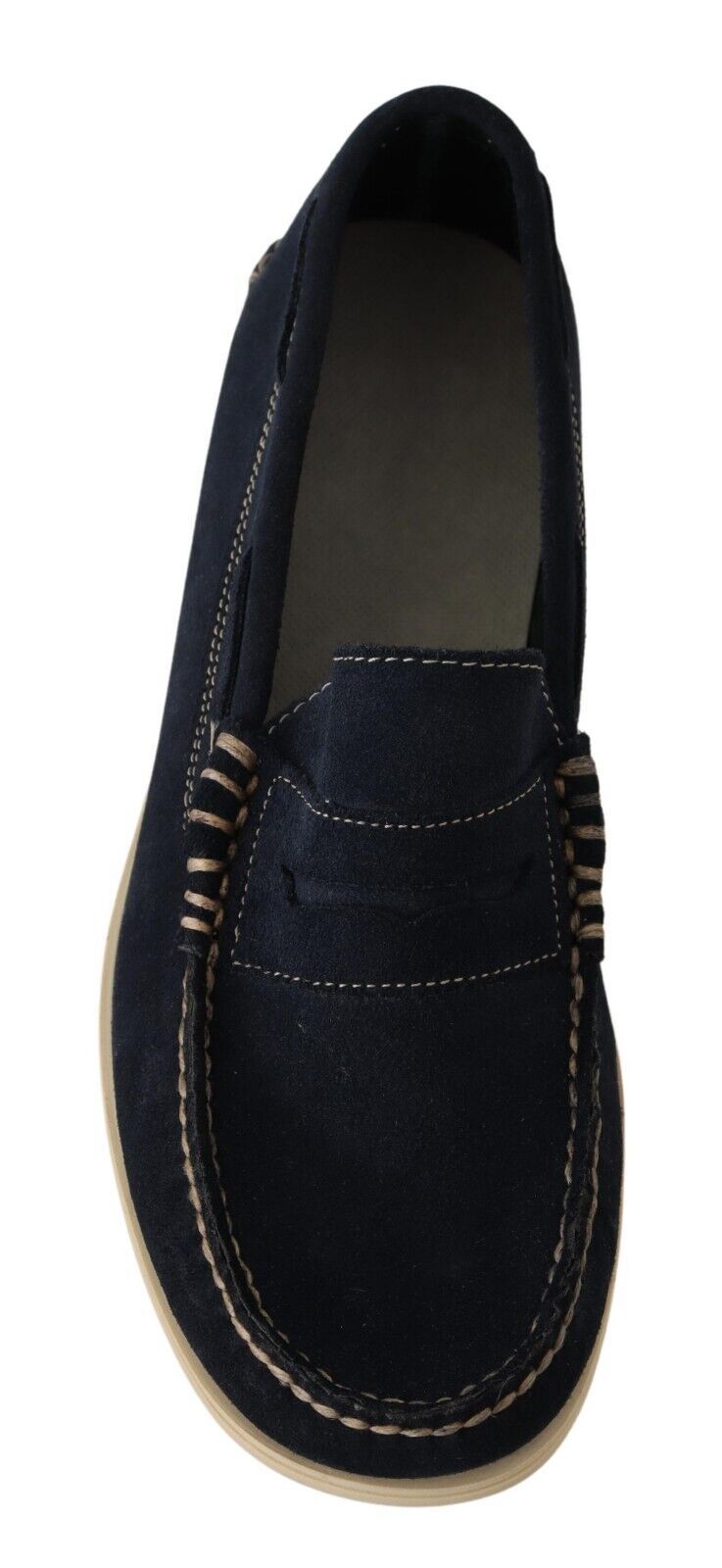  - Chic Suede Blue Moccasins for Men