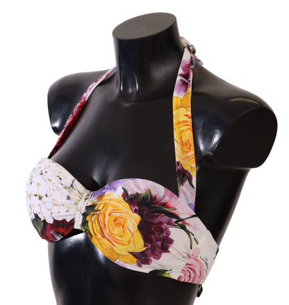  - Chic Floral Print Bikini Top - Summer Essential