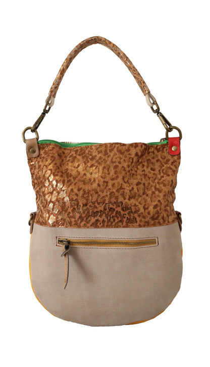  - Chic Multicolor Leather Shoulder Bag