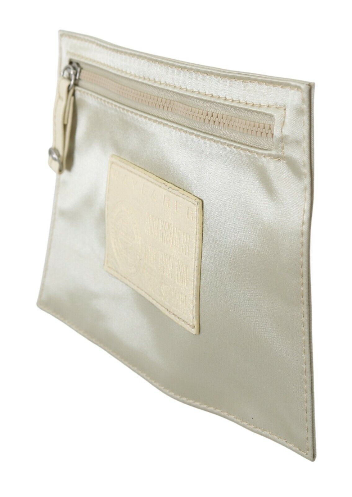  - Elegant White Fabric Coin Wallet