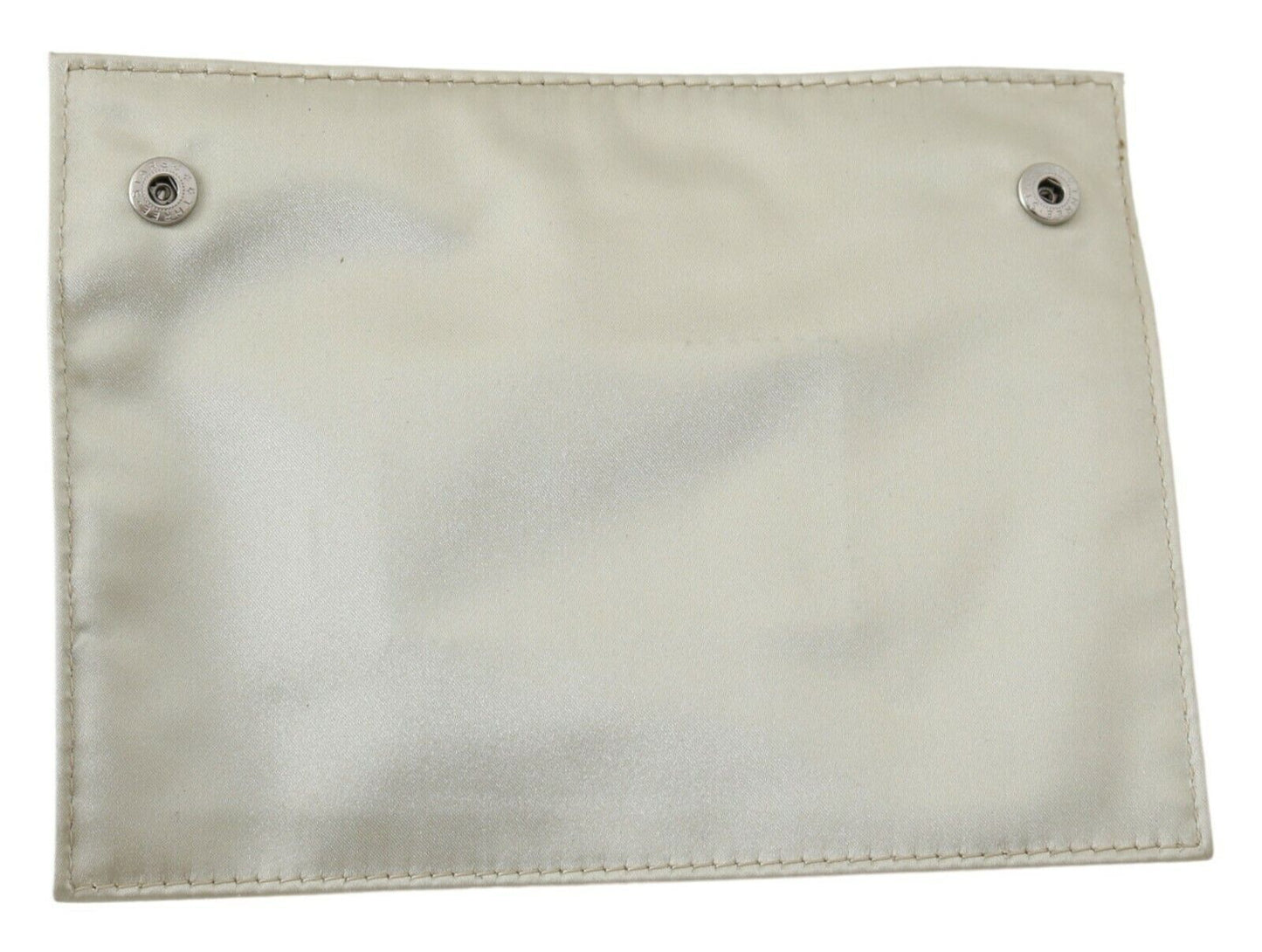  - Elegant White Fabric Coin Wallet