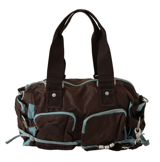  - Elegant Duffel Travel Bag in Earthy Brown