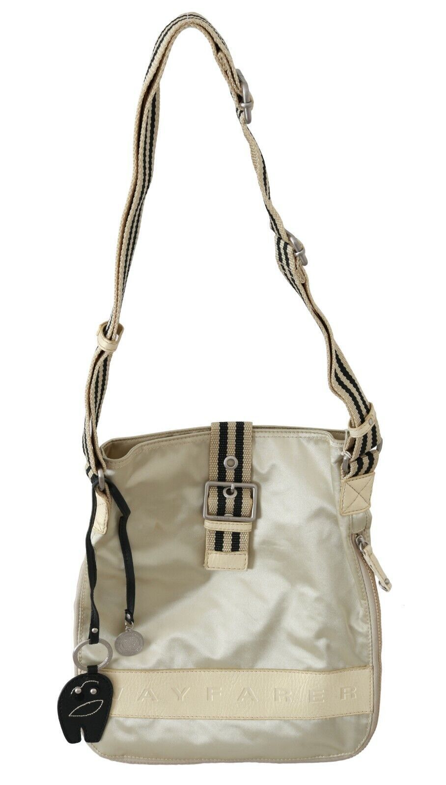  - Chic Beige Fabric Handbag