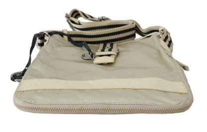  - Chic Beige Fabric Handbag