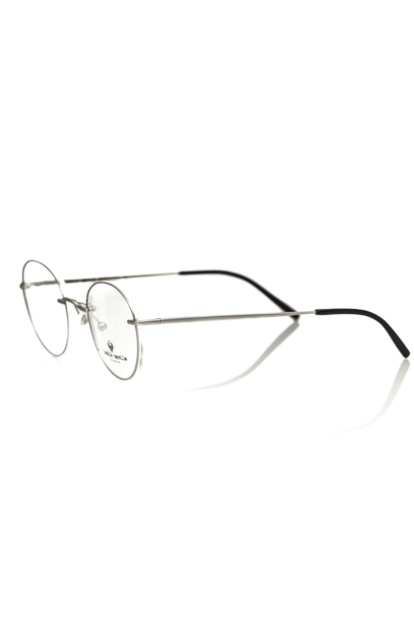 Silver Metallic Unisex Eyeglass Frame - The Luxe Alliance