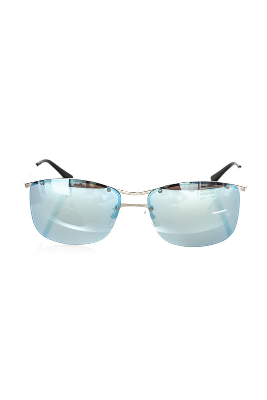  - Silver Metallic Men's Sunglass