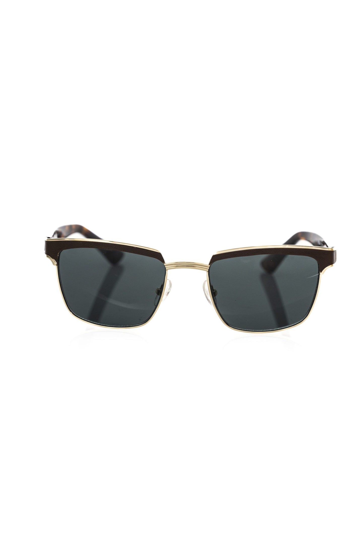  - Brown Metallic Men's Sunglass