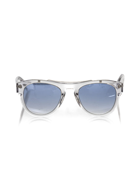  - White Acetate Men Sunglass